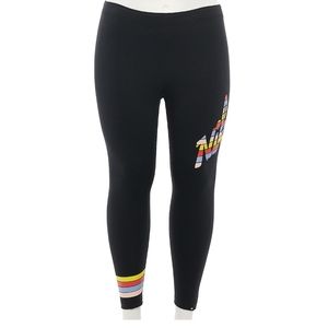 Nike Women's Sportswear Core Printed 7/8 Leggings Size 2X